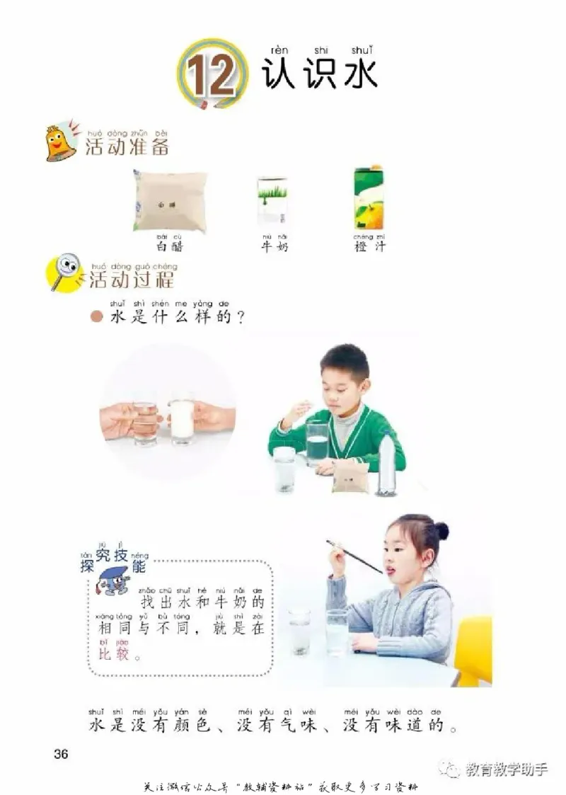 一年级上册科学青岛版五四制电子课本_全部版本&bull;小学科学电子课本_青岛版54制小学科学课本