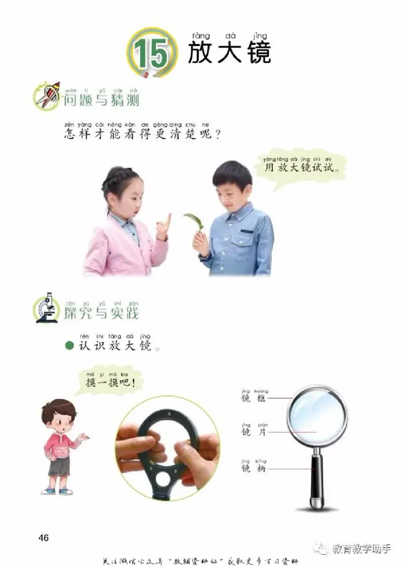 一年级上册科学青岛版五四制电子课本_全部版本&bull;小学科学电子课本_青岛版54制小学科学课本