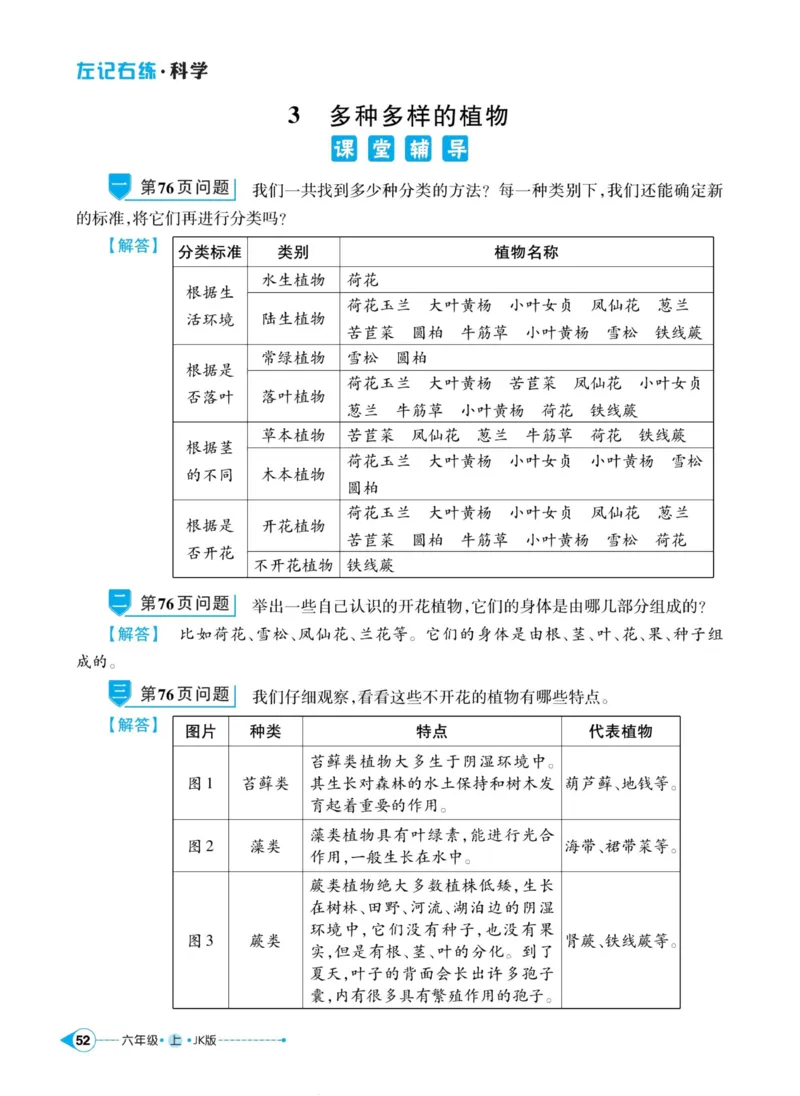 科学教科版左记右练6年级上册_2024年人教版小学数学一二三四五六年级上册下册期中期末试a0747_小学全科《同步练习+精品试卷》打包下载（1-6年级单元月考期中期末试卷）_小学科学