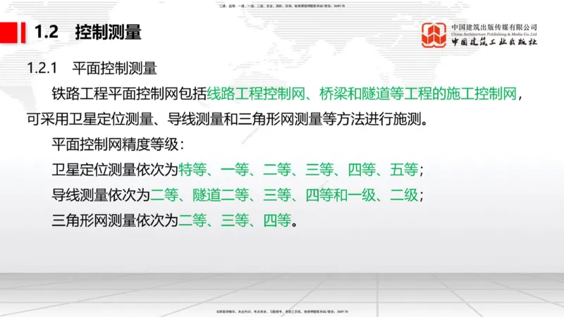 01节：1.1.1施工测量组织-1.2.1平面控制测量（12.21）_2026年一级建造师_2026年一建铁路_2026年一建铁路SVIP_2026一建铁路SVIP_02-基础精讲✿高端面授✿深度强化_讲义