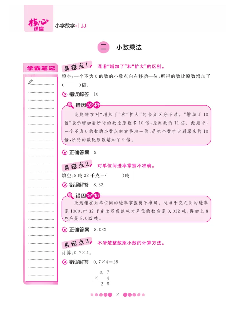 《核心课堂》5年级数学上册（冀教版）册_2024年人教版小学数学一二三四五六年级上册下册期中期末试a0747_小学全科《同步练习+精品试卷》打包下载（1-6年级单元月考期中期末试卷）
