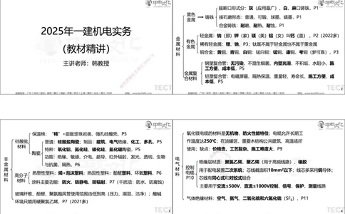 01.25年一建精讲讲义_2026年一级建造师_2026年一建机电_2025年一建机电SVIP_02-基础精讲✿高端面授✿深度强化_57-机电《精讲面授班》韩译ZJ_课程讲义
