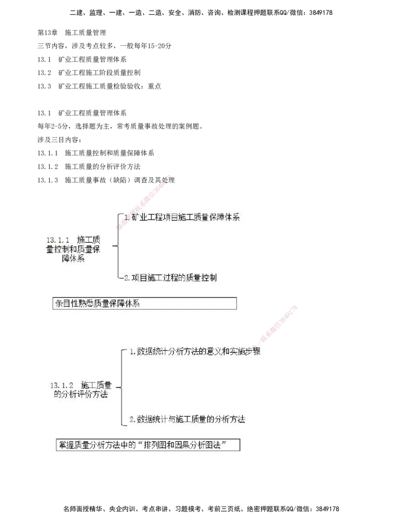01.55-第3篇-第13章-13.1-矿业工程质量管理体系_2026年一级建造师_2026年一建矿业_2025年一建矿业SVIP_02-基础精讲✿高端面授✿深度强化_16-矿业《天一精讲班》顾士东KL_13.第十三章