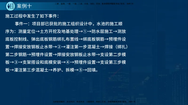 25年一建《市政实务》案例突破讲义在线版_2026年一级建造师_2026年一建机电_2025年一建机电SVIP_04-冲刺串讲✿考点强化✿小灶集训_09-机电《案例突破班》时老师YL_讲义