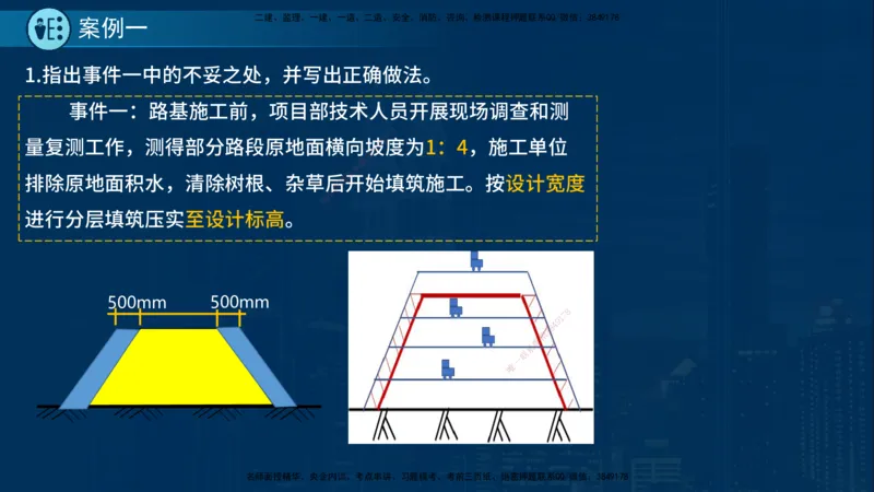 25年一建《市政实务》案例突破讲义在线版_2026年一级建造师_2026年一建机电_2025年一建机电SVIP_04-冲刺串讲✿考点强化✿小灶集训_09-机电《案例突破班》时老师YL_讲义