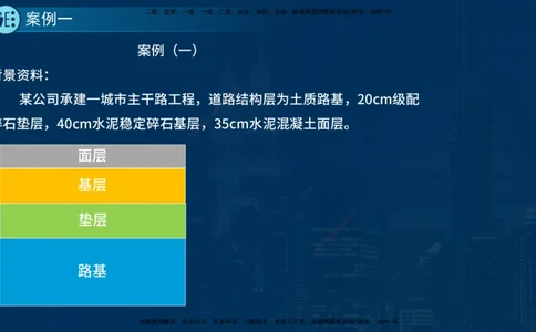 25年一建《市政实务》案例突破讲义在线版_2026年一级建造师_2026年一建机电_2025年一建机电SVIP_04-冲刺串讲✿考点强化✿小灶集训_09-机电《案例突破班》时老师YL_讲义