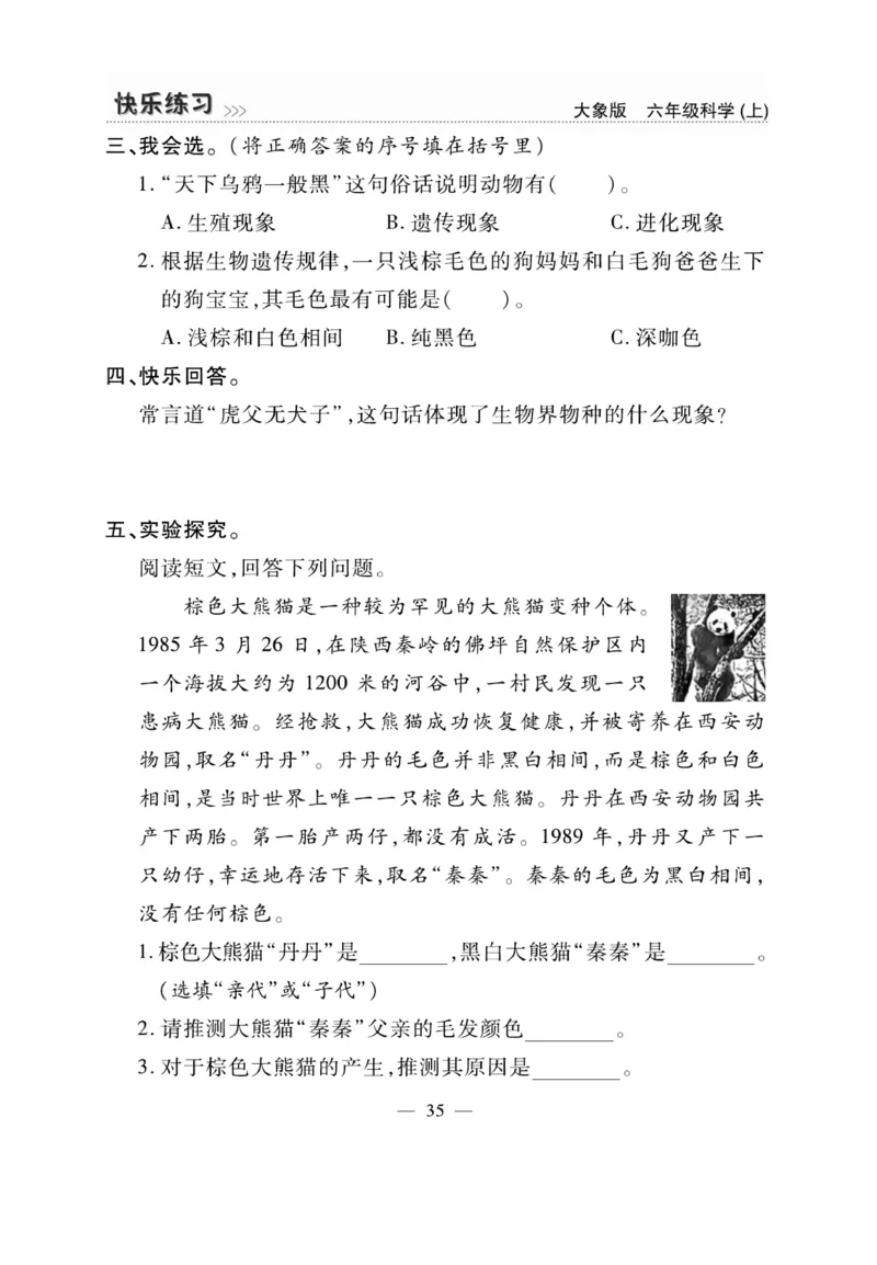 科学6年级大象版上册_2024年人教版小学数学一二三四五六年级上册下册期中期末试a0747_小学全科《同步练习+精品试卷》打包下载（1-6年级单元月考期中期末试卷）_小学科学_《快乐练习》