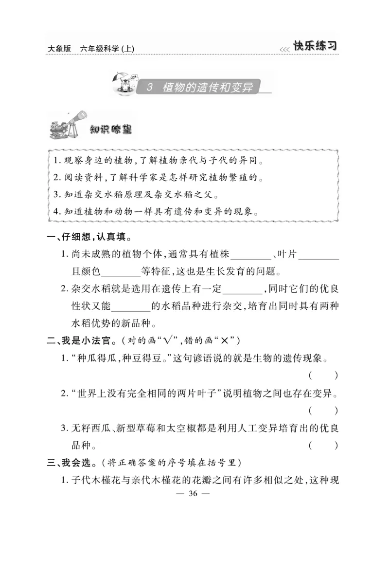科学6年级大象版上册_2024年人教版小学数学一二三四五六年级上册下册期中期末试a0747_小学全科《同步练习+精品试卷》打包下载（1-6年级单元月考期中期末试卷）_小学科学_《快乐练习》