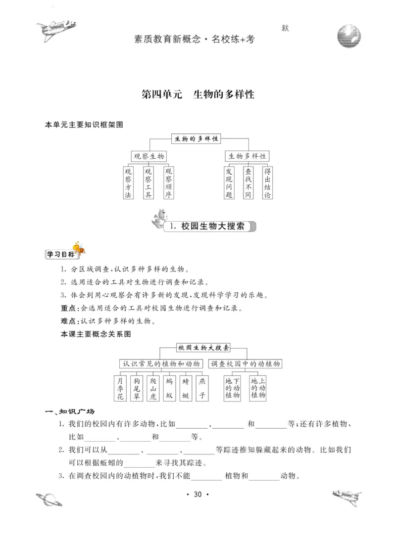名校练加考科学教科版6年级上册_2024年人教版小学数学一二三四五六年级上册下册期中期末试a0747_小学全科《同步练习+精品试卷》打包下载（1-6年级单元月考期中期末试卷）_小学科学