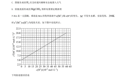 2021年高考化学试卷（全国乙卷）（空白卷）_历年高考真题合集_化学历年高考真题_新&middot;PDF版2008-2025&middot;高考化学真题_化学（按省份分类）2008-2025_2010-2025&middot;（宁夏）化学高考真题
