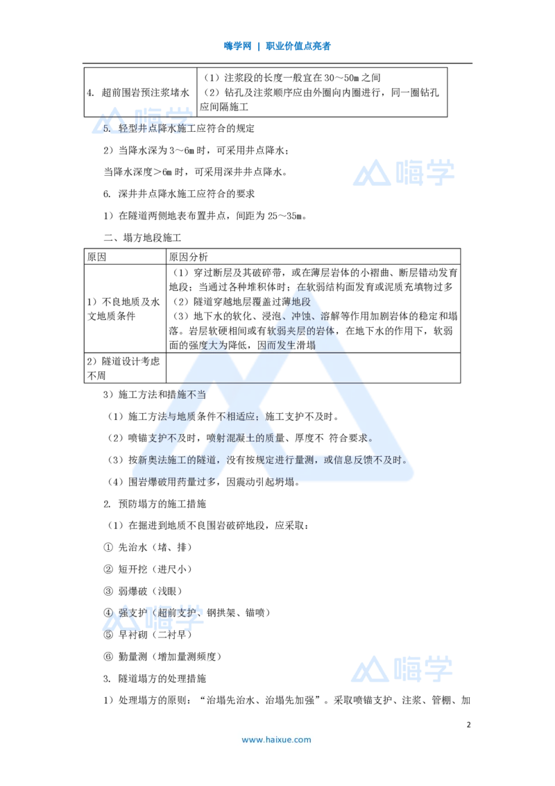 42.2025黄铃-3D实景通关-第一篇公路工程技术（41）特殊地段施工和隧道质量通病及防治措施_2026年一级建造师_2026年一建公路_2025年一建公路SVIP_02-基础精讲✿高端面授✿深度强化