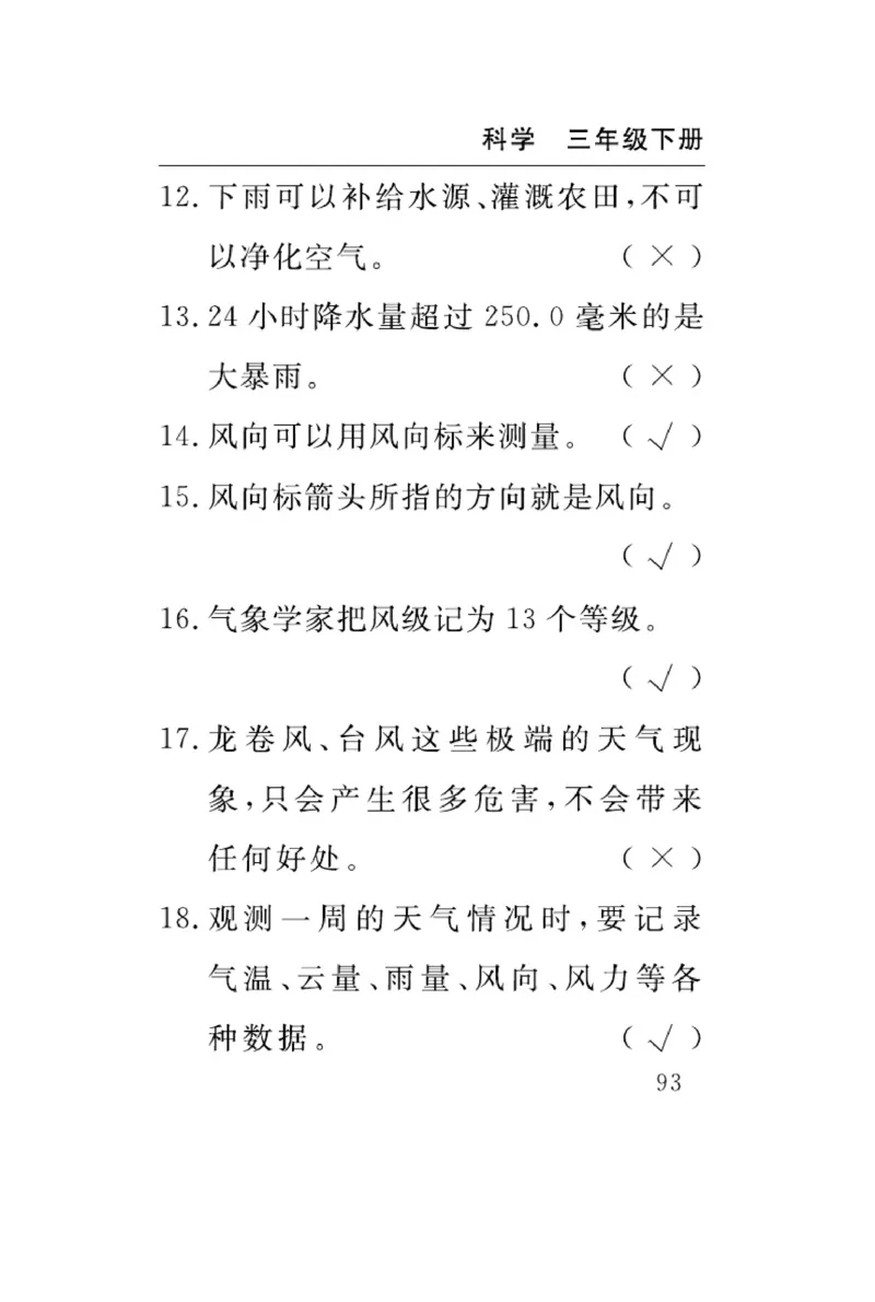 苏教版科学三年级下册速记速查_2024年人教版小学数学一二三四五六年级上册下册期中期末试a0747_小学全科《同步练习+精品试卷》打包下载（1-6年级单元月考期中期末试卷）_小学科学
