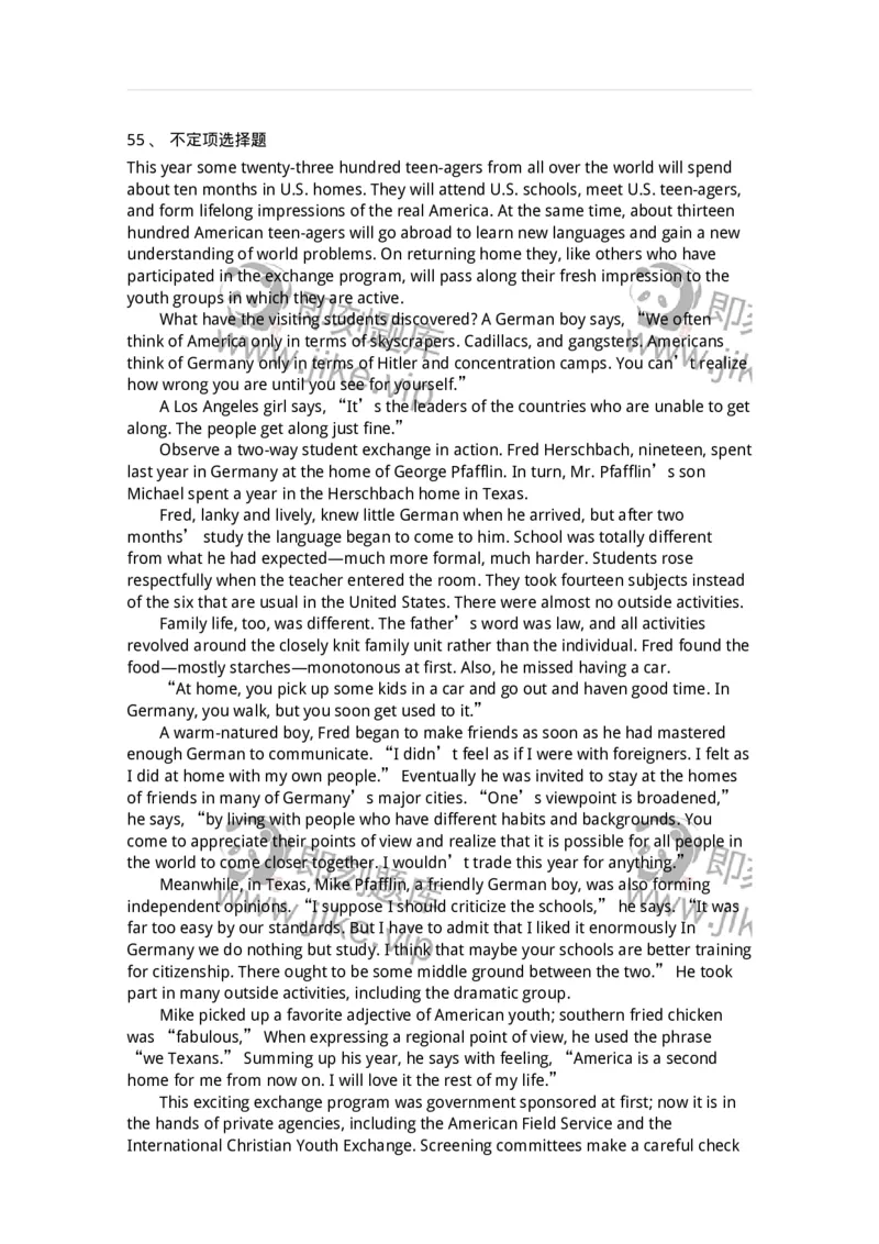 340506-阅读理解2-174340_军队文职(1)_01.军队文职真题-专业课_（全）版本一（历年真题+章节练习+模拟题）_英语言文学(军队文职)_章节练习_题目+解析