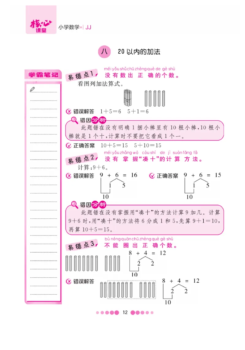 《核心课堂》1年级数学上册（冀教版）册_2024年人教版小学数学一二三四五六年级上册下册期中期末试a0747_小学全科《同步练习+精品试卷》打包下载（1-6年级单元月考期中期末试卷）