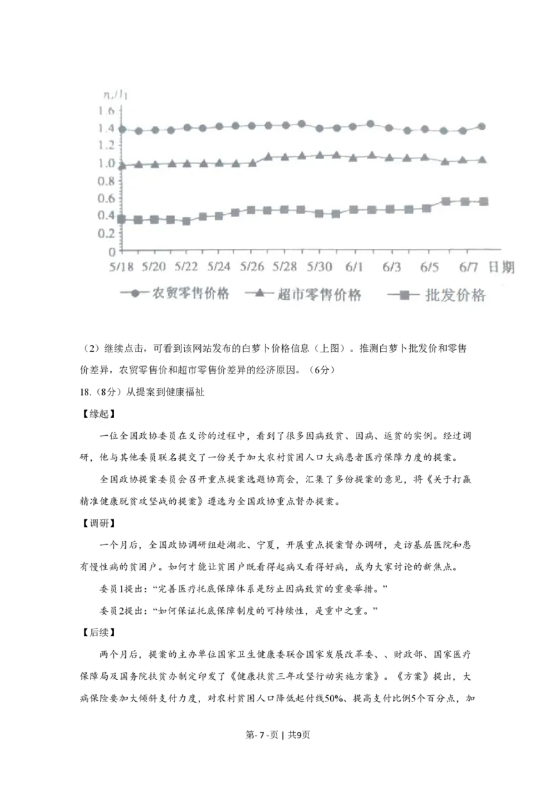 2020年高考政治试卷（北京）（空白卷）_政治历年高考真题_新&middot;PDF版2008-2025&middot;高考政治真题_政治（按省份分类）2008-2025_2008-2025&middot;（北京）政治高考真题