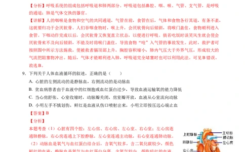 生物（重庆卷）（全解全析）_2025年初中《中考第一次模拟》全国各地区模拟卷（8科全）(1)_2025年《中考第一次模拟卷》初中生物_重庆&radic;_生物（重庆卷）