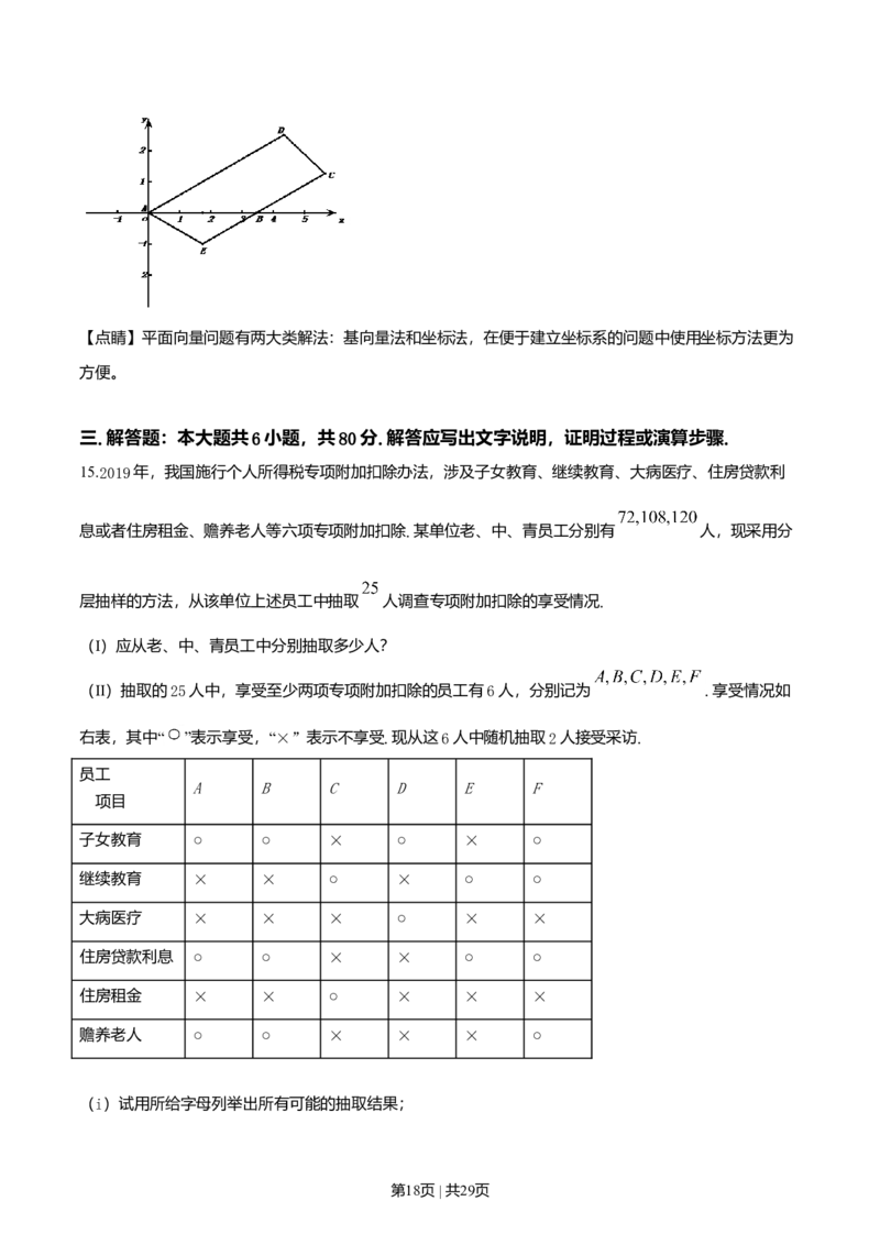 2019年高考数学试卷（文）（天津）（解析卷）_历年高考真题合集_数学历年高考真题_新&middot;Word版2008-2025&middot;高考数学真题_数学（按年份分类）2008-2025_2019&middot;高考数学真题