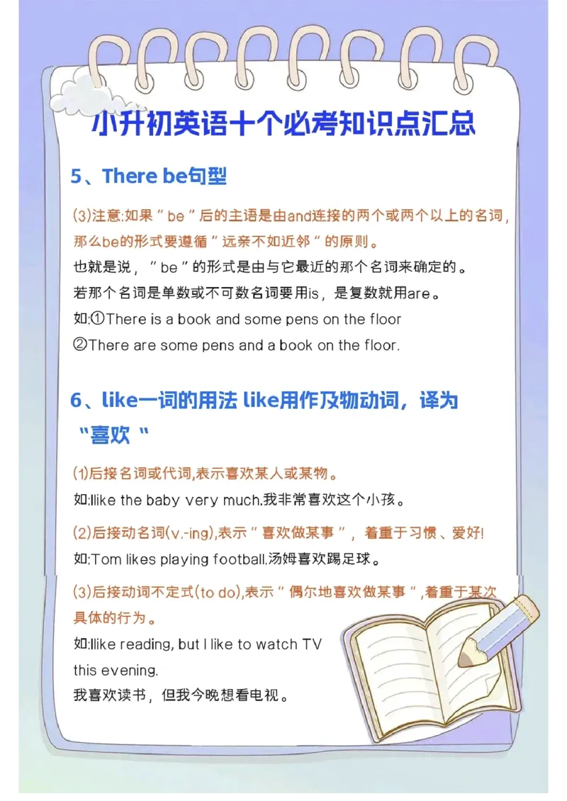 (新)小升初十个必考知识点汇总_一到六小学晨读晚默晨诵晚读_六年级上册各类资料(小纸条知识点默写单)
