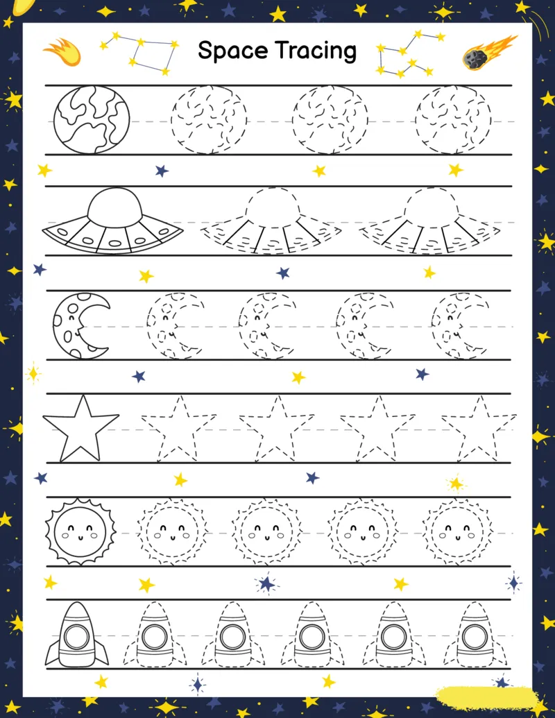 ✅宇宙主题专注力练习册_幼小衔接全套_幼小衔接资料大全_幼小衔接资料1️⃣_幼小衔接语文_专注力