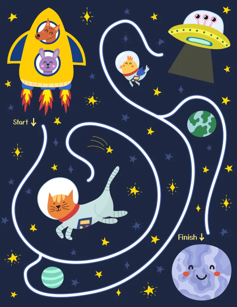 ✅宇宙主题专注力练习册_幼小衔接全套_幼小衔接资料大全_幼小衔接资料1️⃣_幼小衔接语文_专注力