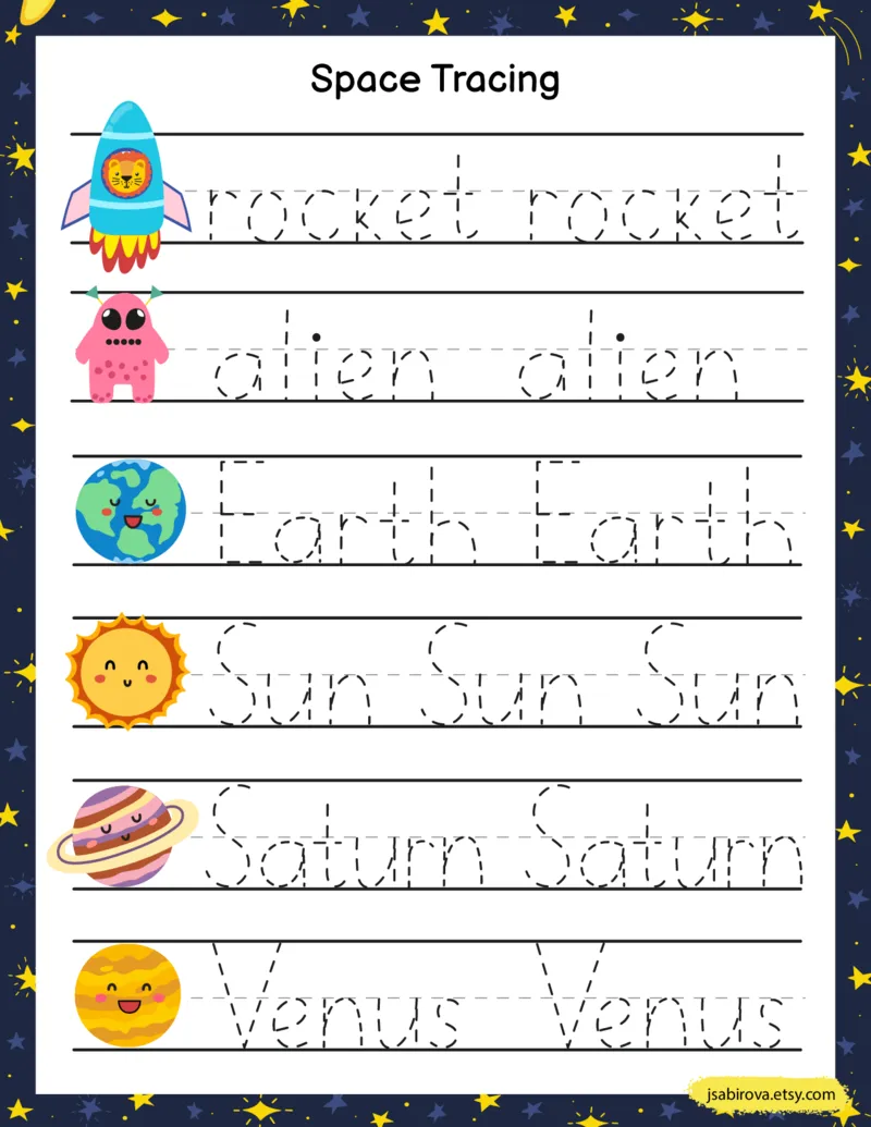 ✅宇宙主题专注力练习册_幼小衔接全套_幼小衔接资料大全_幼小衔接资料1️⃣_幼小衔接语文_专注力