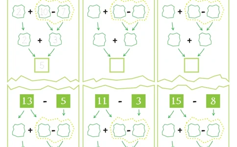 破十法20以内减法练习册_幼小衔接全套_幼小衔接资料大全_幼小衔接资料1️⃣_幼小衔接数学