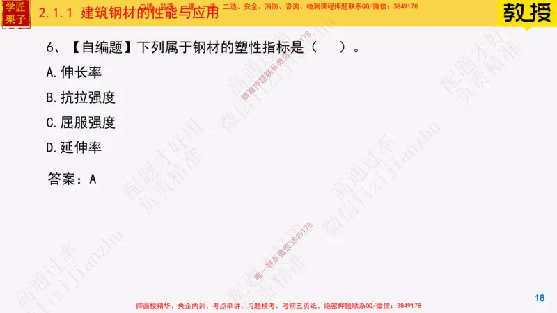 11-建筑钢材的性能与应用25全新_2026年一级建造师_2026年一建建筑_2025年一建建筑SVIP_02-基础精讲✿高端面授✿深度强化_08-建筑《超级精讲班》栗子XJ_25精讲讲义
