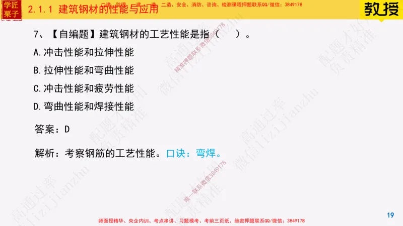 11-建筑钢材的性能与应用25全新_2026年一级建造师_2026年一建建筑_2025年一建建筑SVIP_02-基础精讲✿高端面授✿深度强化_08-建筑《超级精讲班》栗子XJ_25精讲讲义