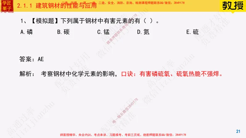 11-建筑钢材的性能与应用25全新_2026年一级建造师_2026年一建建筑_2025年一建建筑SVIP_02-基础精讲✿高端面授✿深度强化_08-建筑《超级精讲班》栗子XJ_25精讲讲义
