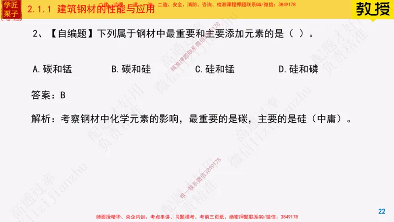 11-建筑钢材的性能与应用25全新_2026年一级建造师_2026年一建建筑_2025年一建建筑SVIP_02-基础精讲✿高端面授✿深度强化_08-建筑《超级精讲班》栗子XJ_25精讲讲义