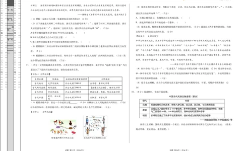 历史（重庆卷）（考试版A3）_2025年初中《中考第一次模拟》全国各地区模拟卷（8科全）(1)_2025年《中考第一次模拟卷》初中历史_重庆&radic;