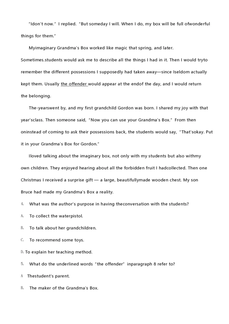 2020年高考英语试卷（新高考Ⅱ卷）（海南）（解析卷）_英语历年高考真题_新&middot;PDF版2008-2025&middot;高考英语真题_英语（按省份分类）2008-2025_2008-2025&middot;（海南）英语高考真题