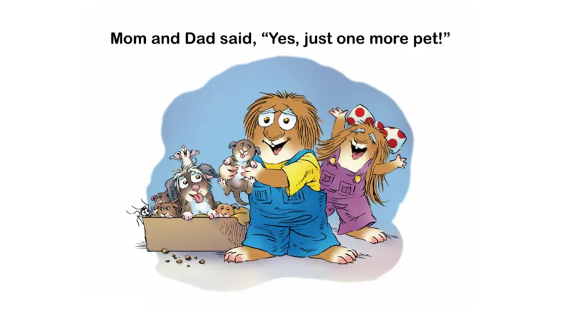 02.JustOneMorePet_Frank（小毛怪）老师爆笑阅读单词课（50个故事3000词）_小炸毛爆笑故事单词课课件