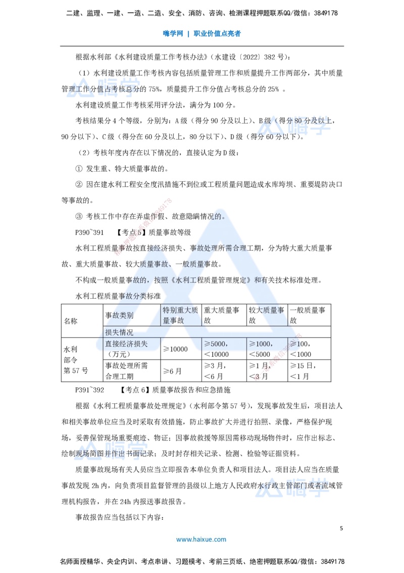 12.2025吴长春-名师冲刺特训-第12章施工质量管理_2026年一级建造师_2026年一建水利_2025年一建水利SVIP_04-冲刺串讲✿考点强化✿小灶集训_40-水利《名师冲刺特训》吴长春HX_讲义