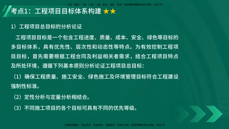 25年一建《项目管理》精讲第1章讲义在线版(1)_2026年一级建造师_2026年一建管理_2025年一建管理SVIP_02-基础精讲✿高端面授✿深度强化_27-管理《教材精讲班》陈伟YL