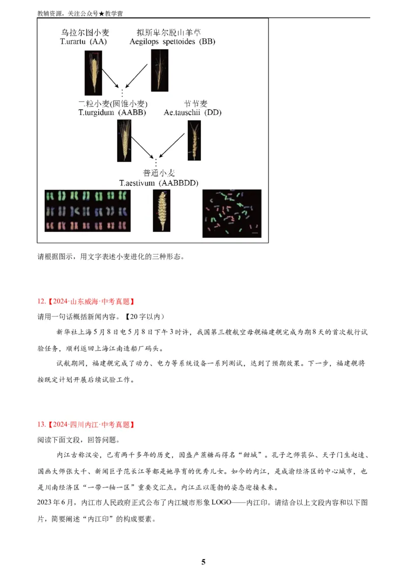 专题07语言表达(原卷版)_2023-2025《3年中考1年模拟真题分类汇编》语文