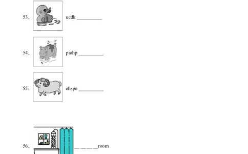 Joinin外研剑桥英语2022-2023学年四年级下册词汇专项（含解析）_上册_四年级英语-外研社剑桥_四年级英语（下）-外研社剑桥joinin版_15-四年级下册专项练习