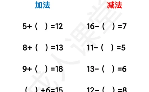 1_括号题_小学全网线上同款资料_43号文件速算_速算