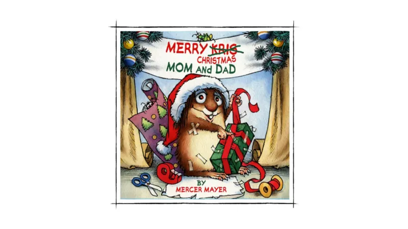 22.MerryChristmasmomanddad_Frank（小毛怪）老师爆笑阅读单词课（50个故事3000词）_小炸毛爆笑故事单词课课件
