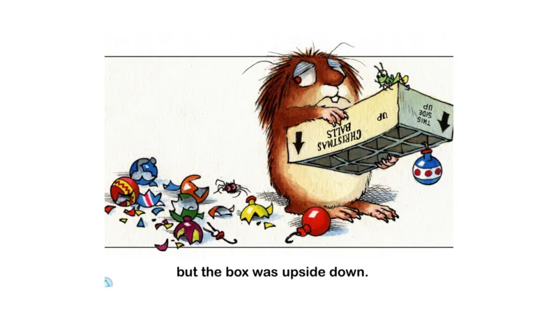 22.MerryChristmasmomanddad_Frank（小毛怪）老师爆笑阅读单词课（50个故事3000词）_小炸毛爆笑故事单词课课件