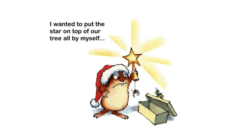 22.MerryChristmasmomanddad_Frank（小毛怪）老师爆笑阅读单词课（50个故事3000词）_小炸毛爆笑故事单词课课件