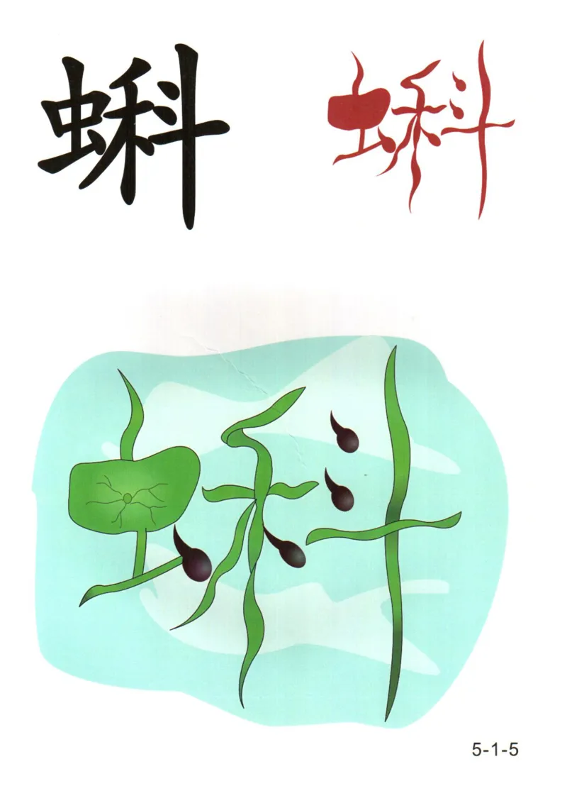 识字看图识字记忆闪卡-第五集_语文专项(1)