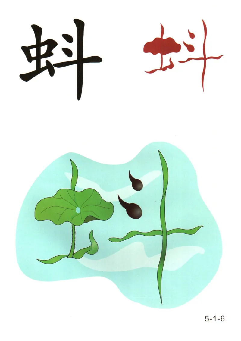 识字看图识字记忆闪卡-第五集_语文专项(1)