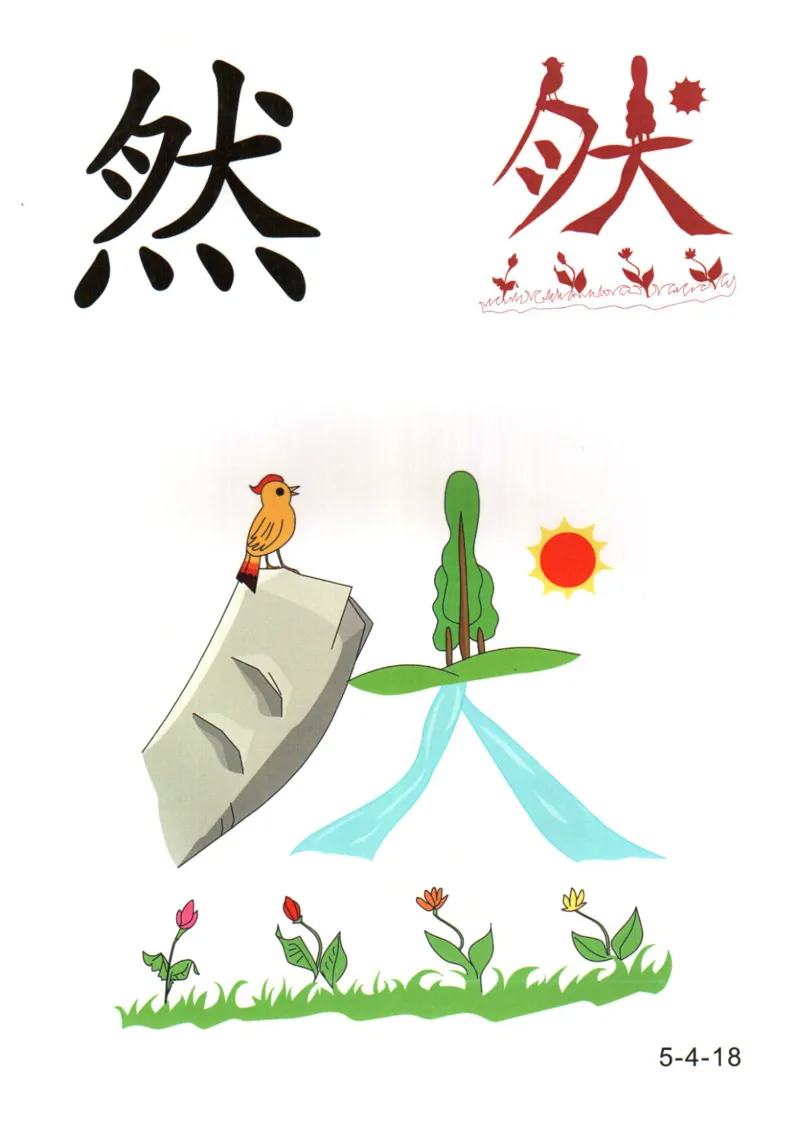 识字看图识字记忆闪卡-第五集_语文专项(1)