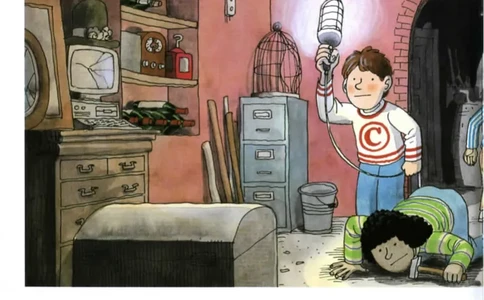 5-08UndergrandAdventure_Frank（小毛怪）老师爆笑阅读单词课（50个故事3000词）_牛津树5级别穿越单词课课件