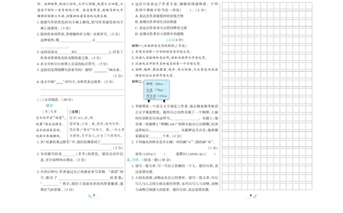 《核心期末》语文6年级上册RJ版_2024年人教版小学数学一二三四五六年级上册下册期中期末试a0747_小学全科《同步练习+精品试卷》打包下载（1-6年级单元月考期中期末试卷）_期末总复习