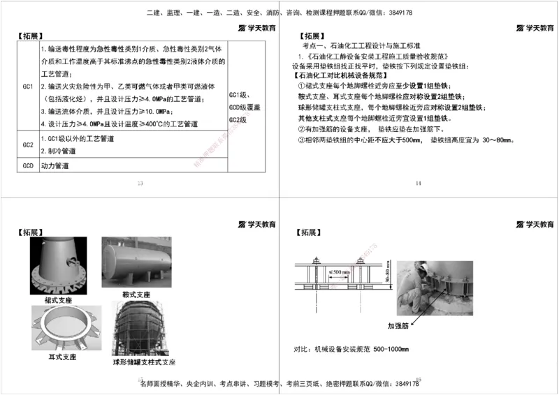 09.第六次课拓展汇总黑白打印版_2026年一级建造师_2026年一建机电_2025年一建机电SVIP_04-冲刺串讲✿考点强化✿小灶集训_28-机电《A计划案例专练》马明宇XT_--配套讲义--