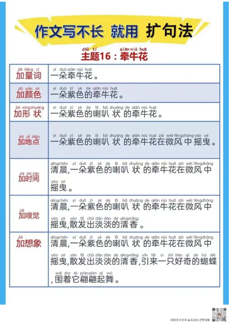 1_1_3_每日晨读-扩句写作练_一年级上下册资料_一年级上册小红书同款资料_一年级上册资料