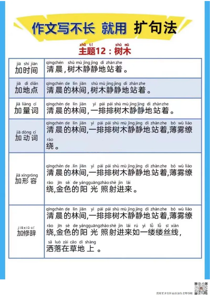 1_1_3_每日晨读-扩句写作练_一年级上下册资料_一年级上册小红书同款资料_一年级上册资料