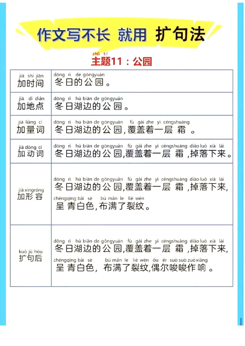 1_1_3_每日晨读-扩句写作练_一年级上下册资料_一年级上册小红书同款资料_一年级上册资料
